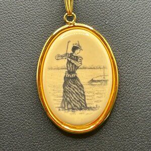 Barlow Victorian Golf Necklace